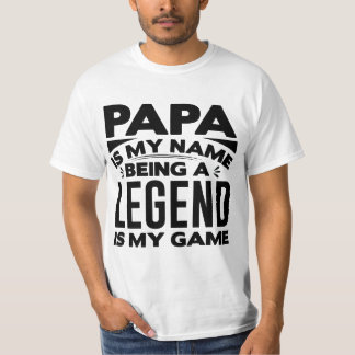 Pappa är min Namn T Shirt