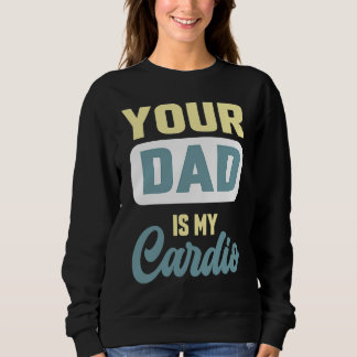 Pappa är min partnerkaffe för Cardio Gym T Shirt