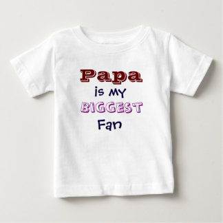 Pappa är min största fläkt Infant Småbarn T-Shirt