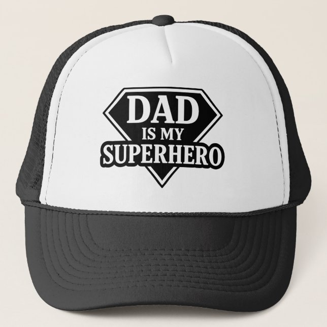 Pappa är min superhjälte keps (Framsida)