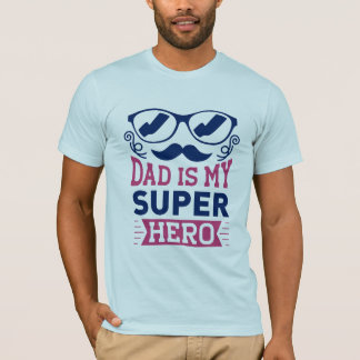 Pappa är min superhjälte t shirt