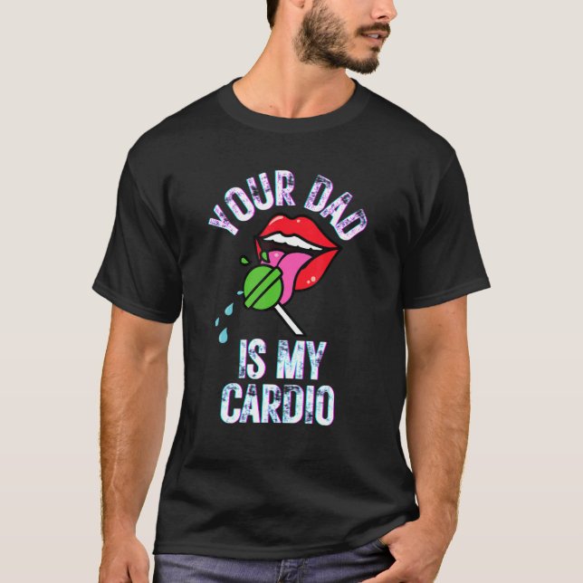 Pappa är mina telefoncitattecken Pun Humor Sarcasm T Shirt (Framsida)