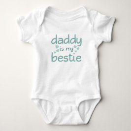Pappa är My Bestie // Novelty Fars dag T Shirt