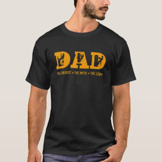 Pappa Arborist Myth Legend Funny Fars dag Gifts T Shirt