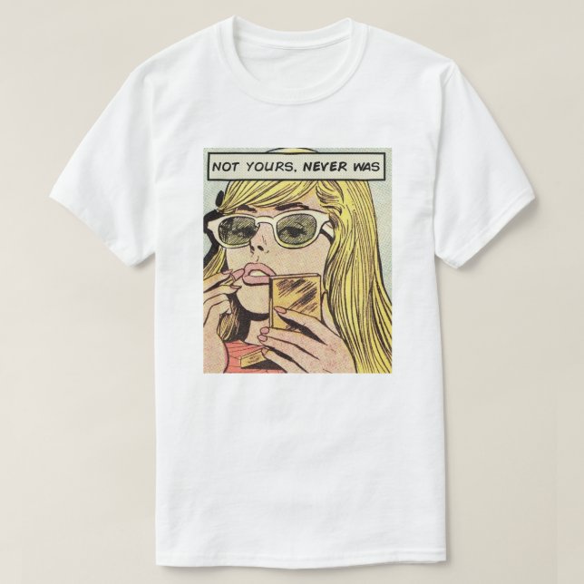 PAPPA Art ・ Du har aldrig varit ・ Manar-skjorta T Shirt (Design framsida)