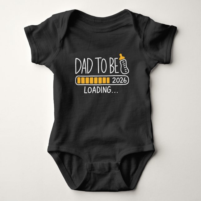 Pappa att bli 2026 befordrad till pappa Ny far  T Shirt (Framsida)