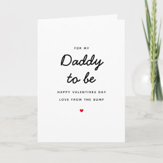Pappa att vara Gravid från Valentines day Kort