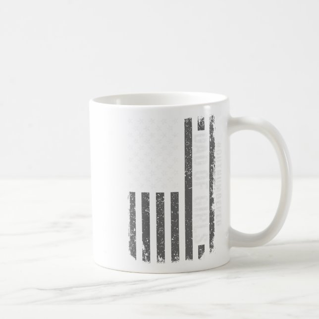 Pappa av flickor som inte är Fars dag 2024 för Pap Kaffemugg (Höger)