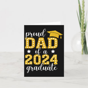 Pappa av högsta klass 2024 Student högre Studenten Kort