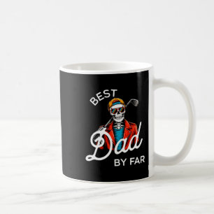Pappa av par rolig golftröja pappa kaffemugg