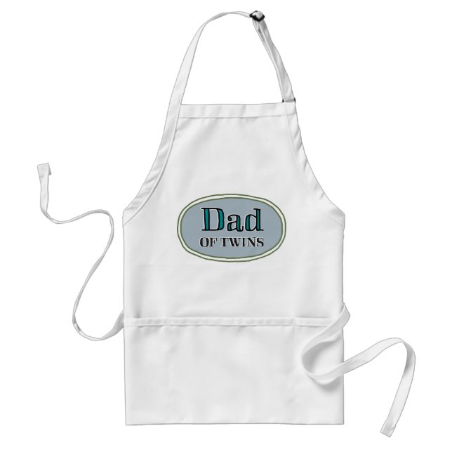 Pappa av twillingar förkläde (Framsidan)