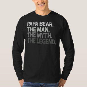 Pappa bär mannen myten om den förklarande bästa Pa T Shirt