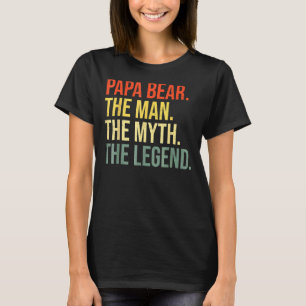 Pappa bär mannen myten om den förklarande bästa Pa T Shirt