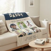 Pappa, bara Personligen Best Photo Collage