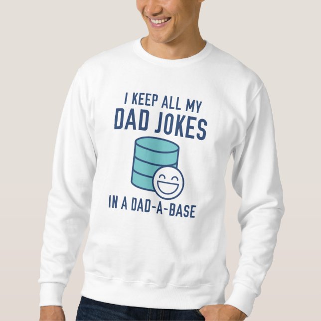 Pappa-Basen Lång Ärmad Tröja (Framsida)