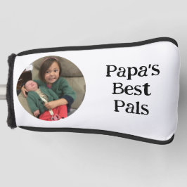Pappa bästa Pal(s) Photo Golf Putter Cover