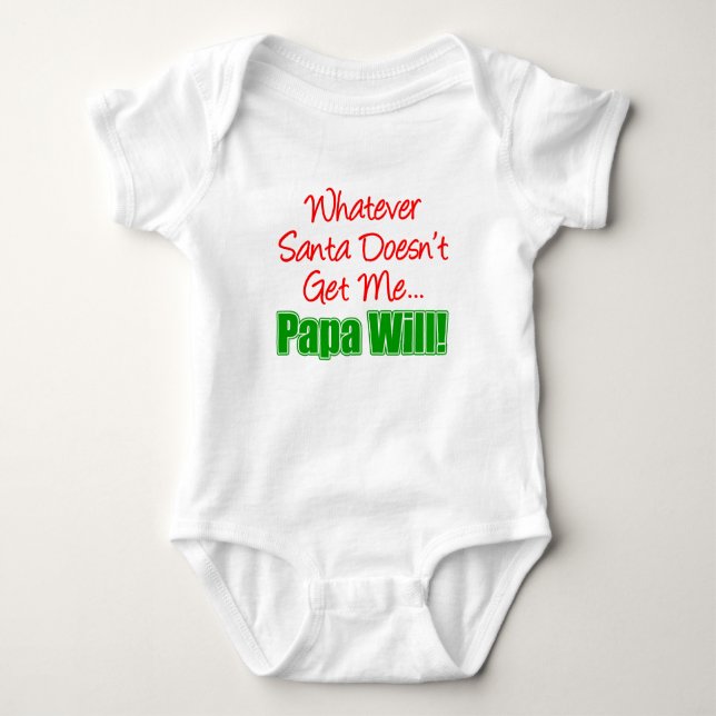 Pappa bättre än tomten tee shirt (Framsida)