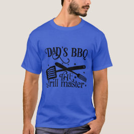 Pappa BBQ The Grill Master T Shirt