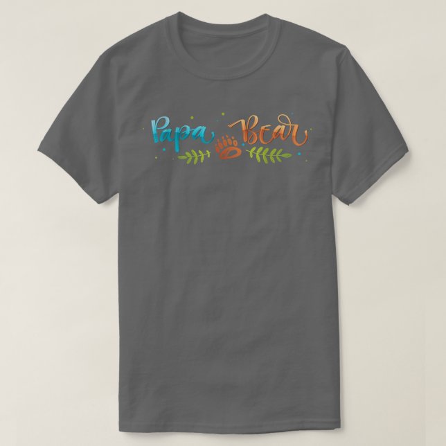 Pappa Bear 1612 T Shirt (Design framsida)