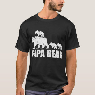 Pappa Bear 3 Unge Shirt Paper Bear 3 Kids Pappa 3 T