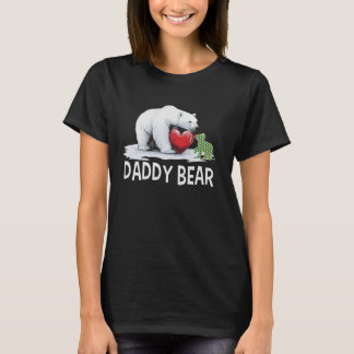 Pappa Bear Autism Awareness Shirt Cute Red Heart T