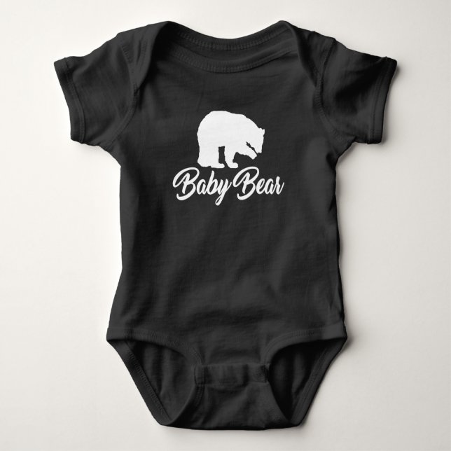 PAPPA BEAR BABY BEAR FAR SON GIFT T-SHIRT (Framsida)