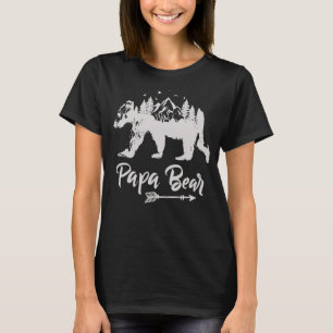 Pappa Bear Best Pappa Fars dag Far Pop Manar T Shirt