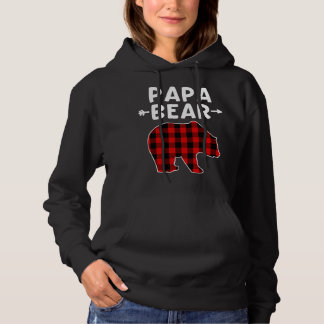 Pappa Bear Black and Red Play Bear Grandpa Christm T Shirt