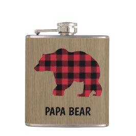 Pappa Bear Buffalo Play Vinyl Wrappask Fickplunta