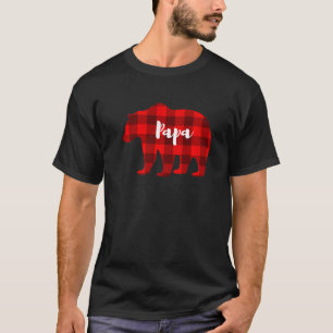 Pappa Bear Clothing Manar Far förälders Family Mat T Shirt