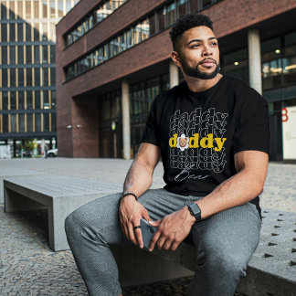 Pappa Bear, gåvor till Pappa, Lycklig Far's Day T Shirt