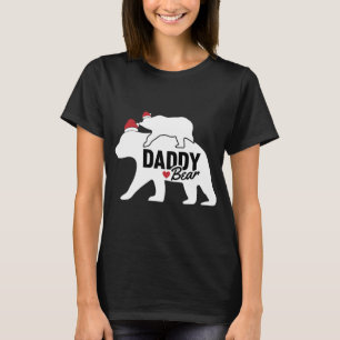Pappa Bear-jul Cute X-Mas Pappa Son DDotter M T Shirt