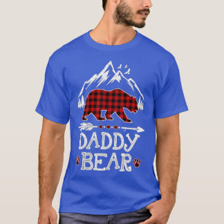 Pappa Bear jul jul Pajama Red Play Buffalo Fami T Shirt