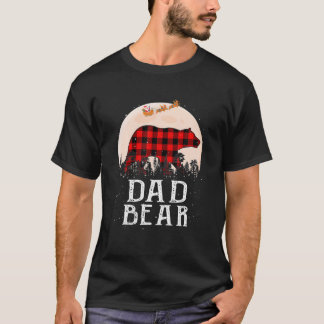 Pappa Bear jul jul Pajama Red Play Buffalo T Shirt