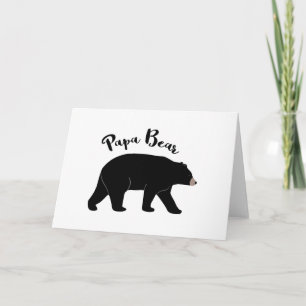 Pappa Bear Kort