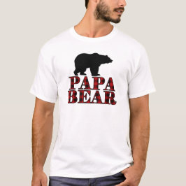 Pappa Bear Lumberjack Party Pappa T Shirt