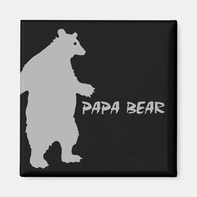 Pappa Bear Magnet (Framsidan)