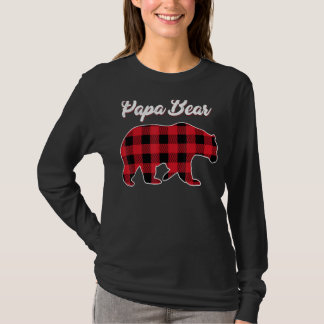 Pappa Bear Manar Red Play jul Pajama Family Da T Shirt