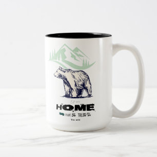 Pappa Bear Mugg - Unik gåva från Fars dag, Anpassn