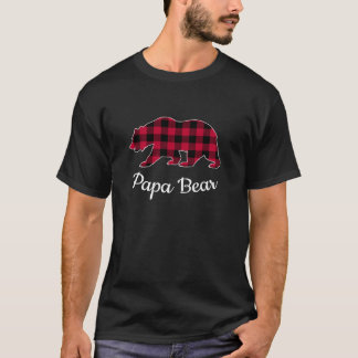 Pappa Bear Pajama Red Buffalo Play T Shirt