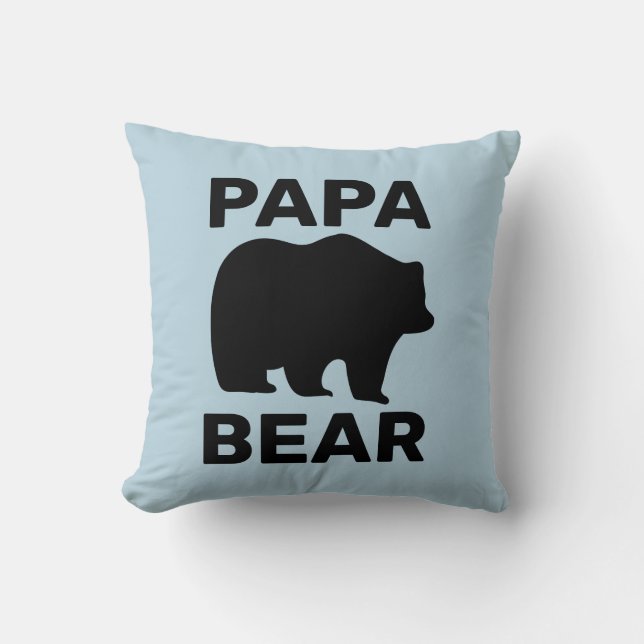 PAPPA BEAR PAPPA FARS DAG PILLOWS KUDDE (Framsida)