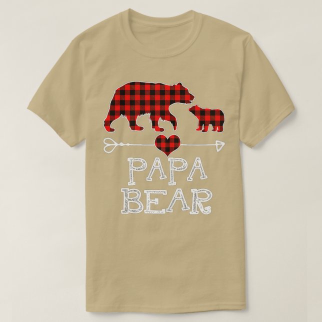Pappa Bear, Red Buffalo Play Pappa Bear Pajama T Shirt (Design framsida)