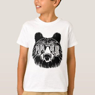 Pappa Bear Sunglasses Fars dag Pappa Grandpa T Shirt