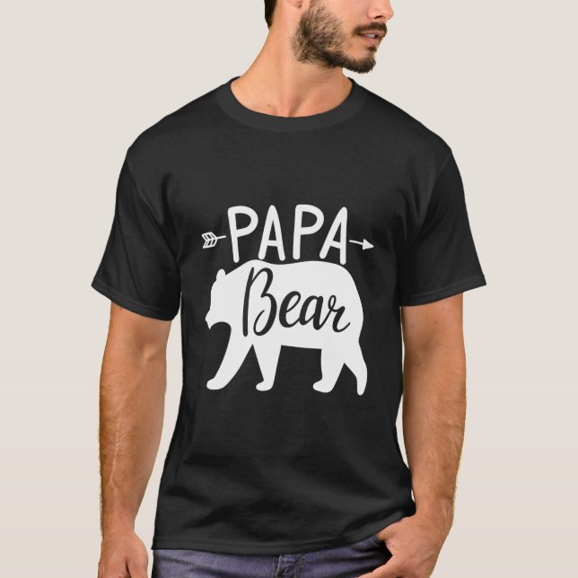 Pappa Bear T Shirt (Framsida)