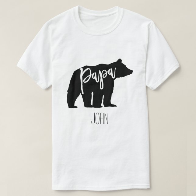 Pappa Bear T Shirt (Design framsida)