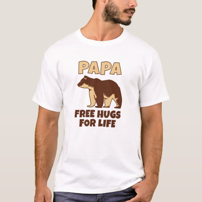 Pappa Bear T Shirt (Framsida)
