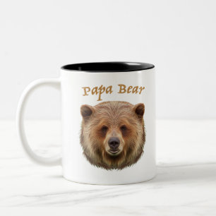 Pappa Bear Två-Tonad Mugg