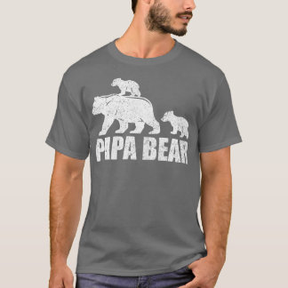 Pappa Bear Two Unge pappa Bear Twin Pappa 2 Kids T Shirt