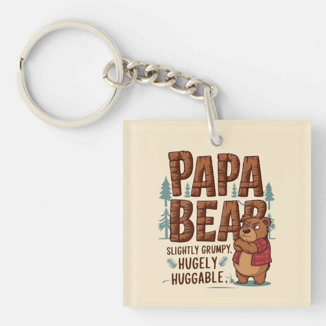 Pappa Bear Vibes - något grumpy, hugely Huggable (Framsidan)