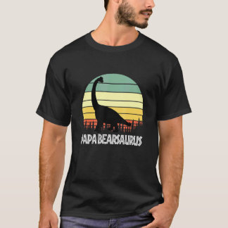 Pappa Bearsaurus Pappa Bear Saurus Pappa Bear Dino T Shirt